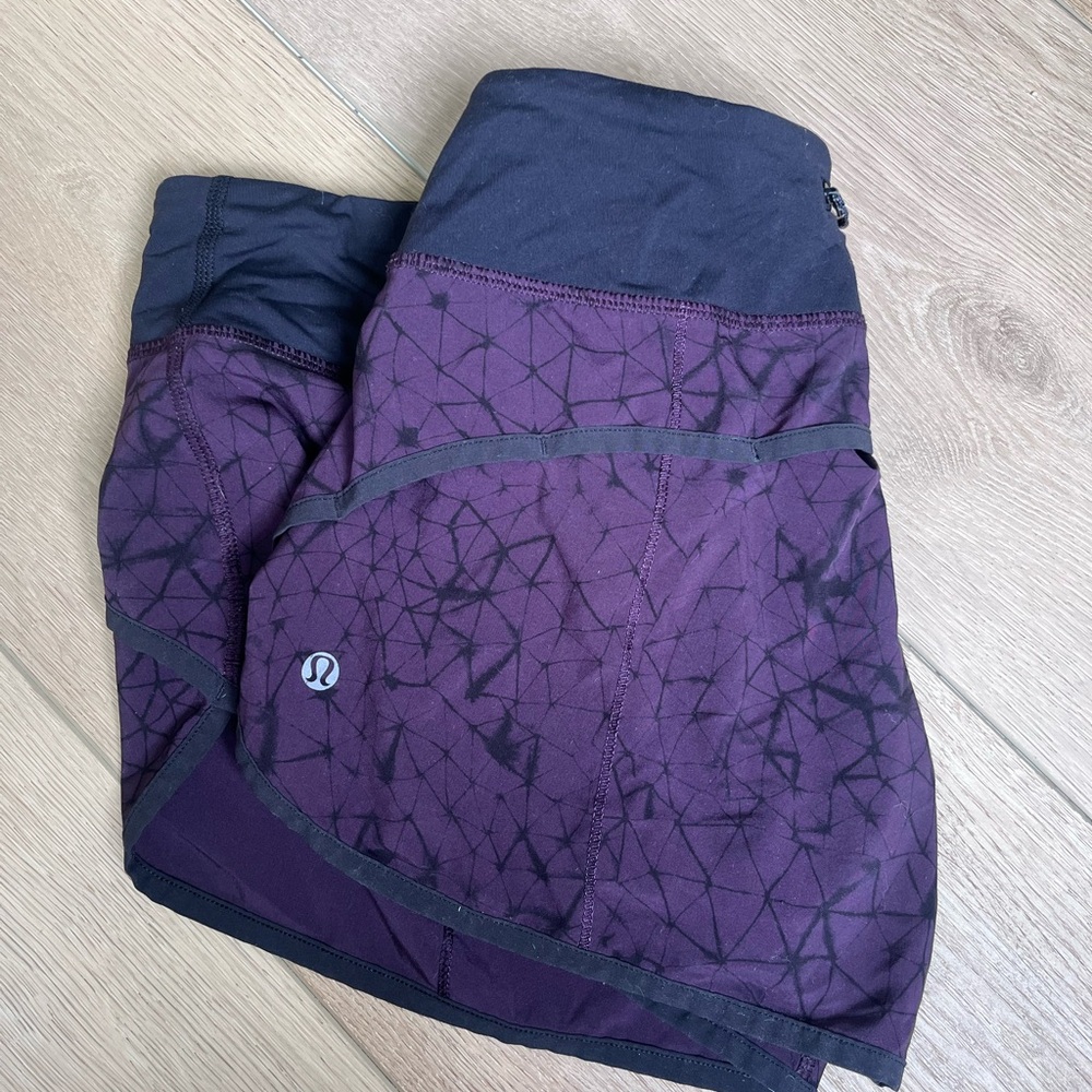 Lululemon Speed Shorts Size 8